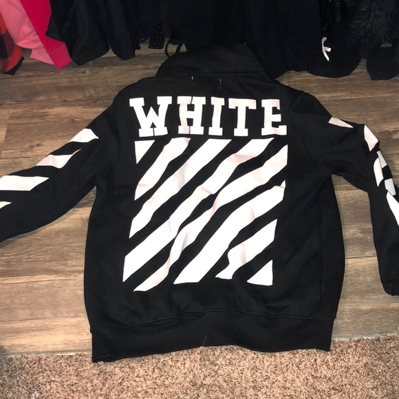Off-White Tops - ❄️Off white sweatshirt hoodie